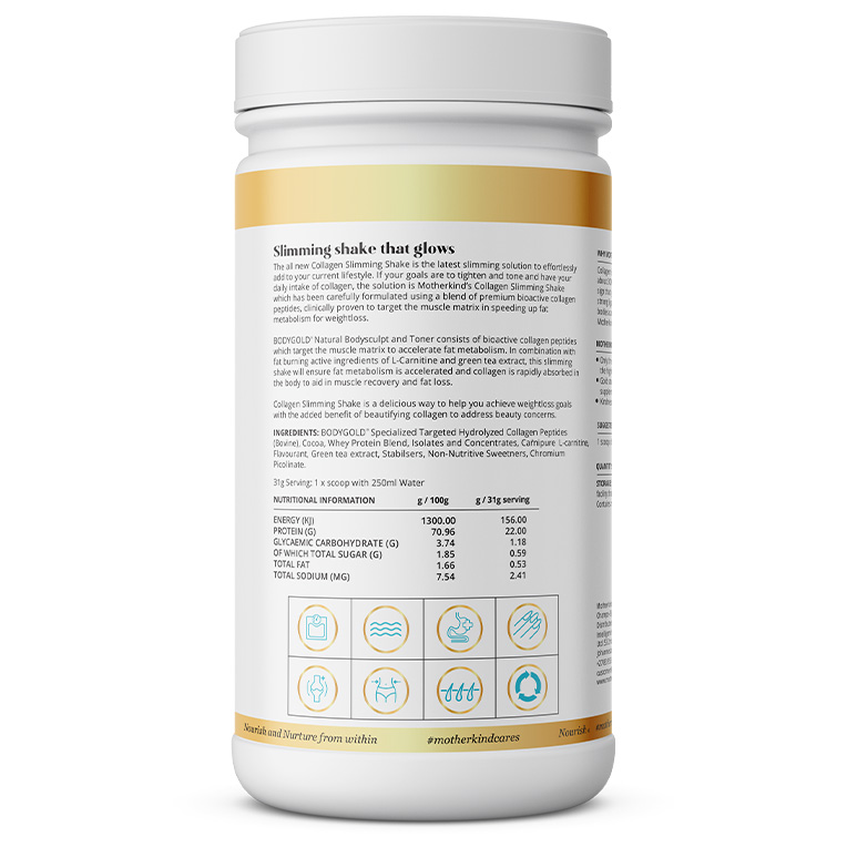 Motherkind Collagen Slimming Shake - Chocolate