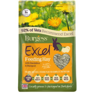 burgess excel feeding hay