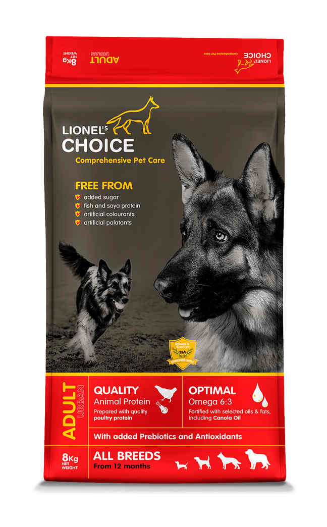 lionels choice adult dog food