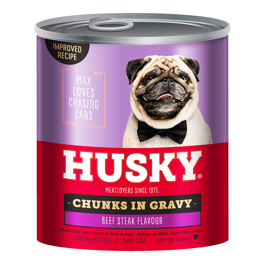 Husky Chunks in Gravy Dog Food 775G