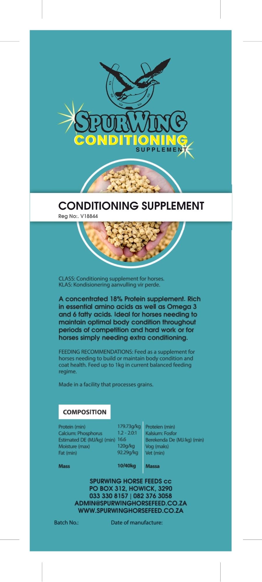 Spurwing Conditioning Supplement