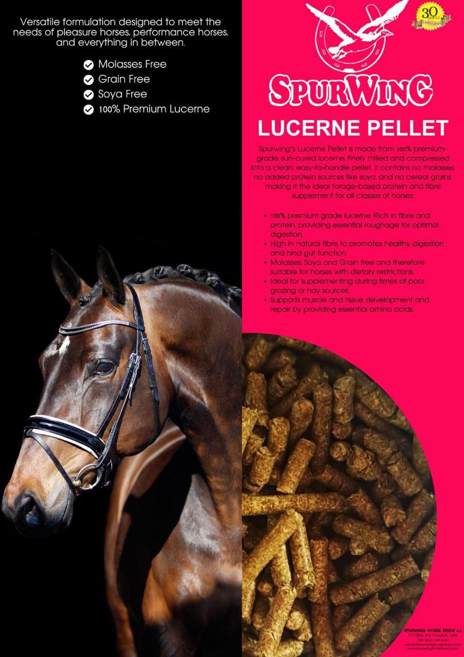 Spurwing Lucerne Pellet